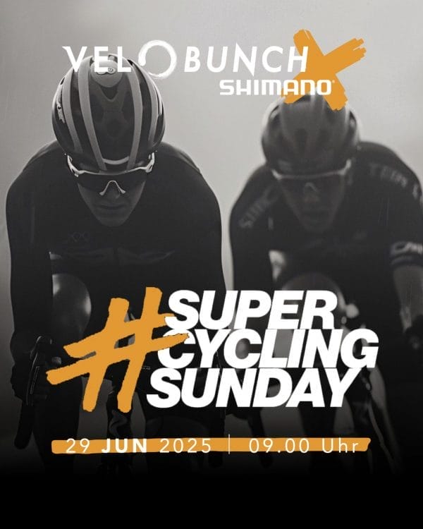 Plakat - #SuperCyclingSunday - 29 Juni 2025. 09:00 Uhr