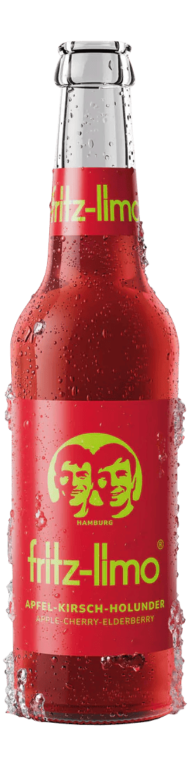 Fritz Kola Apfel-Kirsch-Holunder Flasche